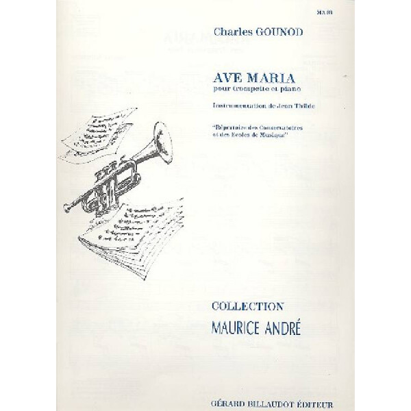 Ave Maria pour trompette et piano