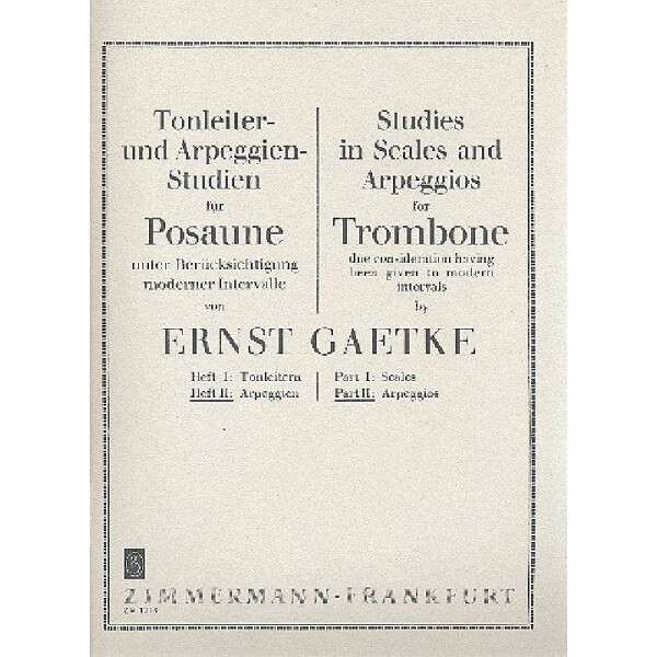 Tonleiter- und Arpeggienstudien