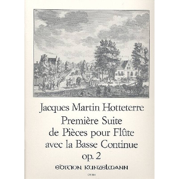 2 Suiten op.2 für Flöte und Bc