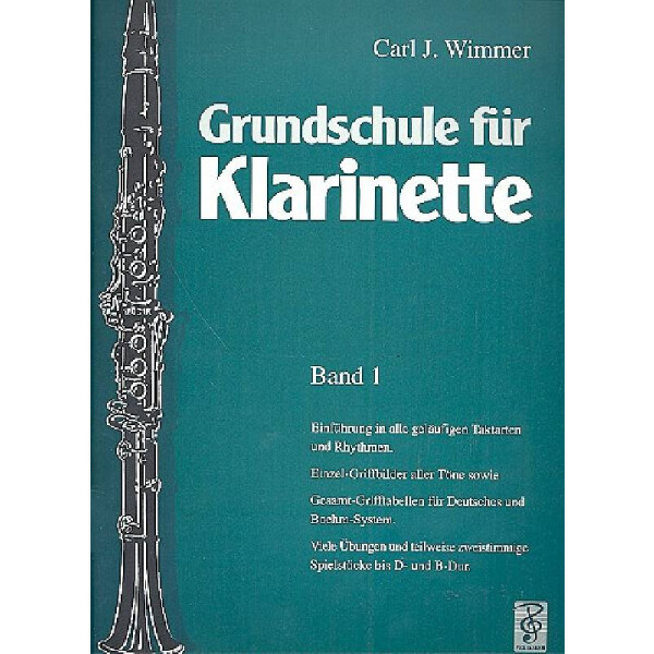 Grundschule für Klarinette