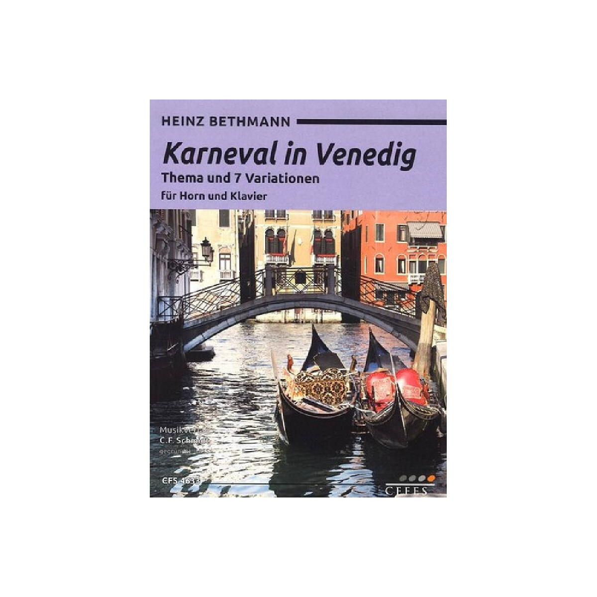 Karneval in Venedig - Thema und 7 Variat box