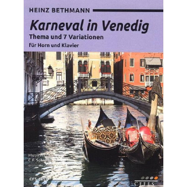 Karneval in Venedig - Thema und 7 Variationen