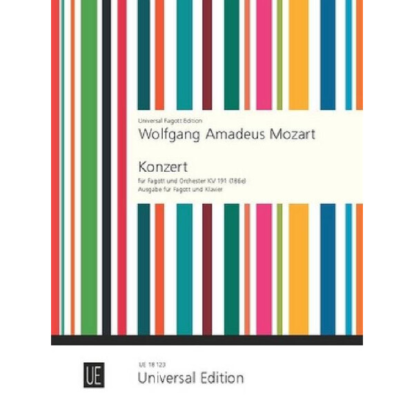 Konzert B-Dur KV191 für Fagott und