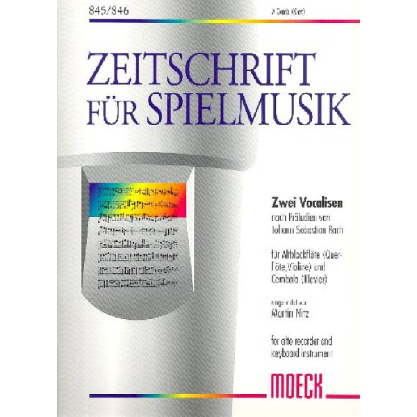 2 Vocalisen nach Präludien