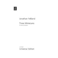 3 Miniatures for clarinet and piano