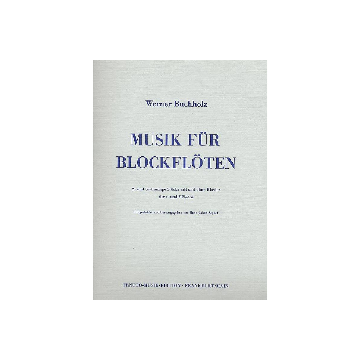 Musik für Blockflöten 2-3stimm box