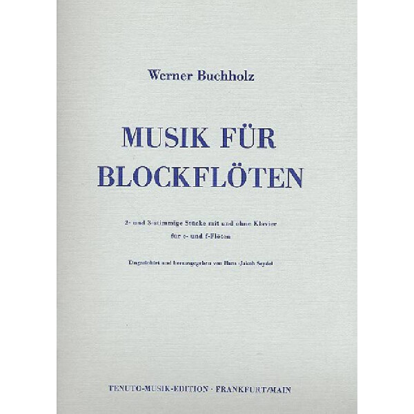 Musik für Blockflöten 2-3stimmige
