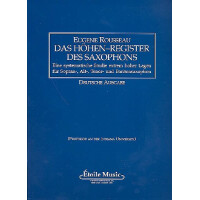 Das Höhen-Register des Saxophons