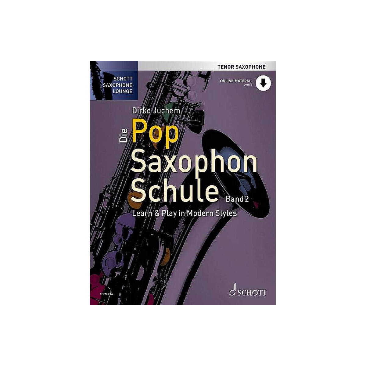 Die Pop Saxophon Schule Band 2 (+Online  box