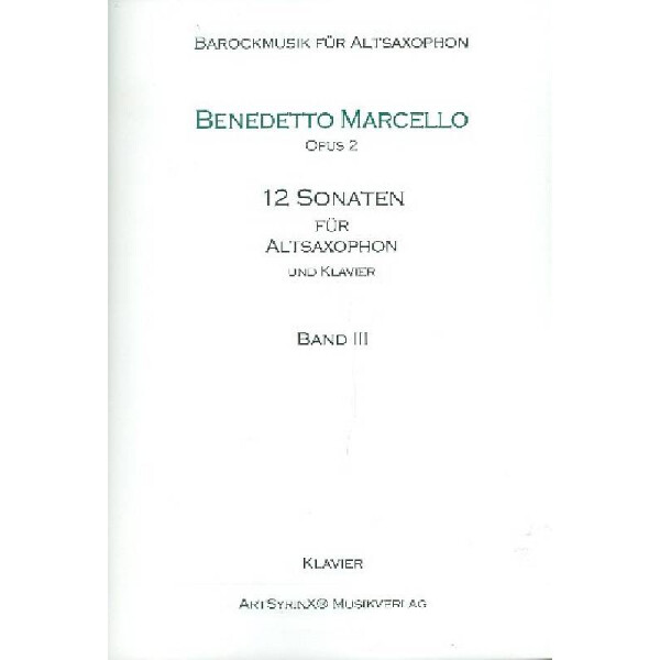 12 Sonaten op.2 Band 3 (Nr.7-9)