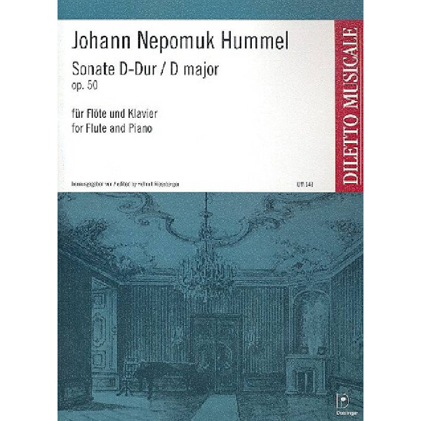 Sonate D-Dur op.50 für Flöte und