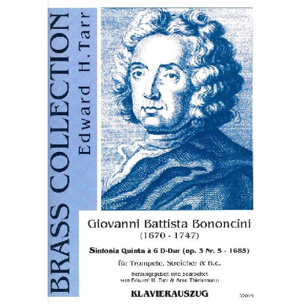 Sinfonia quinta à 6 D-Dur op.3,5 für Trompete, Streicher und Bc