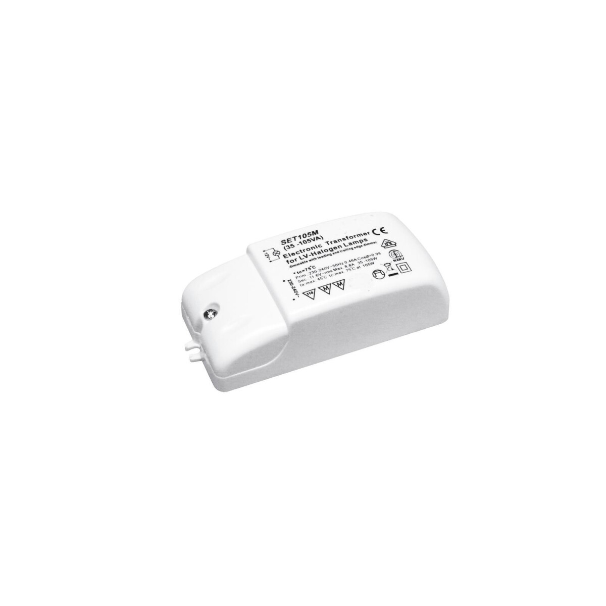 Eurolite ETD-35105, 12V/ 35-105VA, white Electronic...