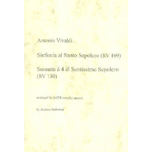 Sinfonia al Santo Sepolcro RV169 and Suonata à 4...
