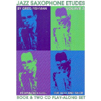 Jazz Saxophon Etudes vol.3 (+2CDs)