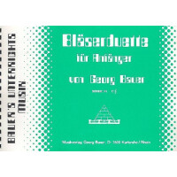 Bläserduette für Anfänger