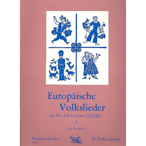 Europäische Volkslieder Band 1