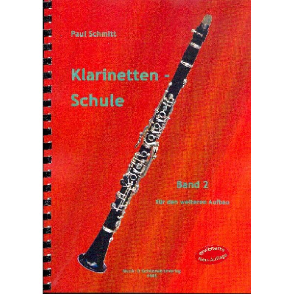 Schule für Klarinette Band 2 (ehemals Band 1 Teil 2)