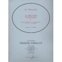18 études op.12 pour hautbois