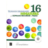 16 Miniatures (+CD)