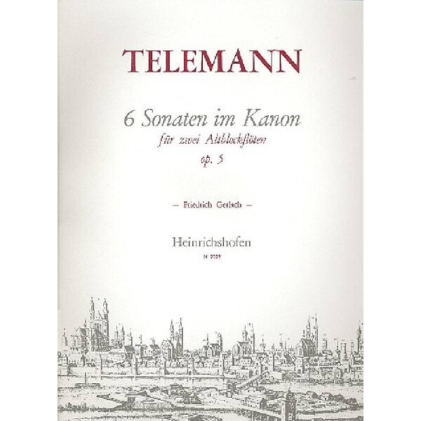 6 Sonaten im Kanon op.5