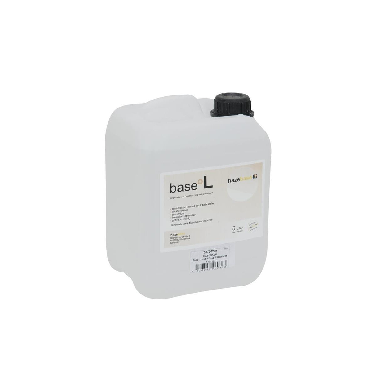Hazebase Base*L Nebelfluid 25l Kanister