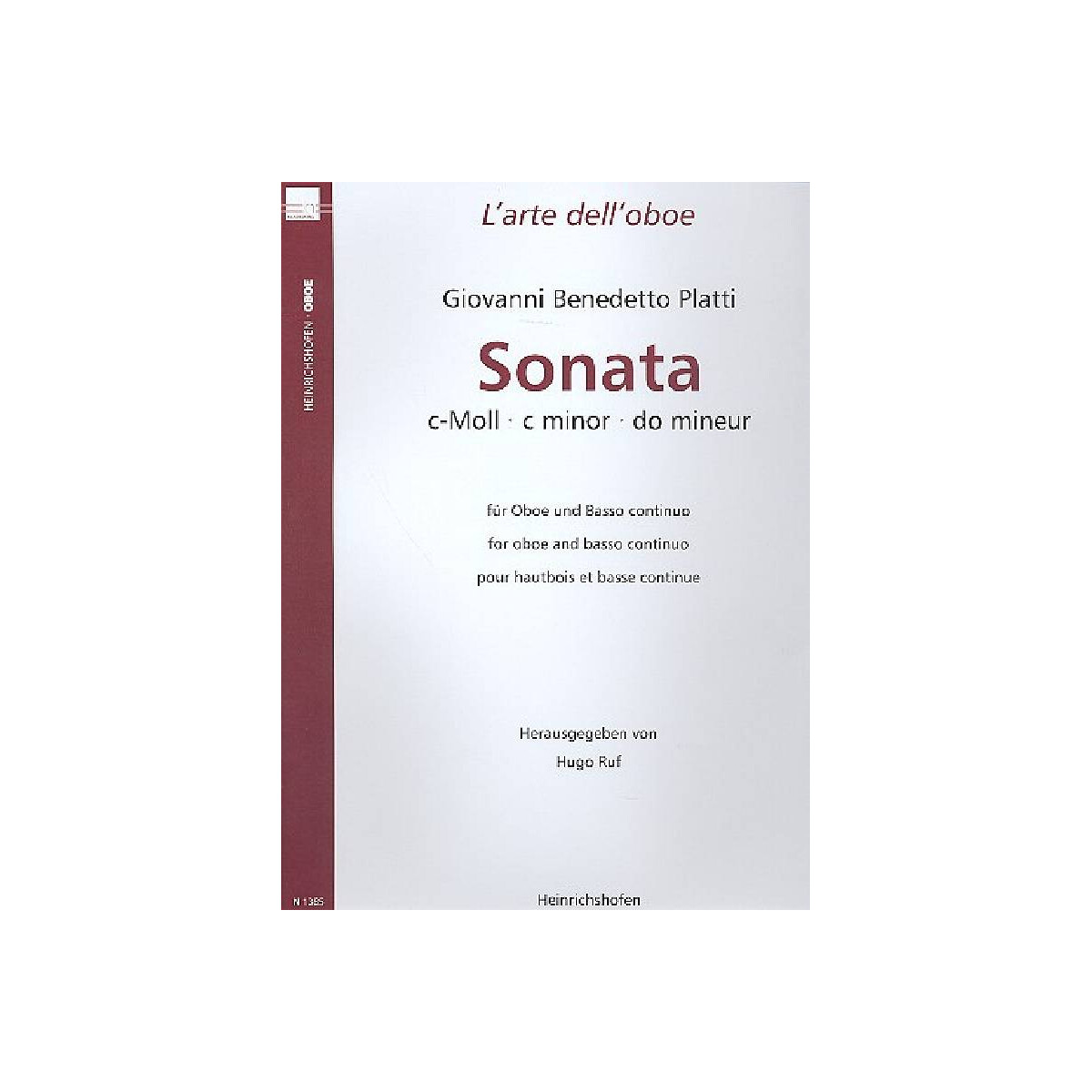 Sonate c-Moll für Oboe und Bc box