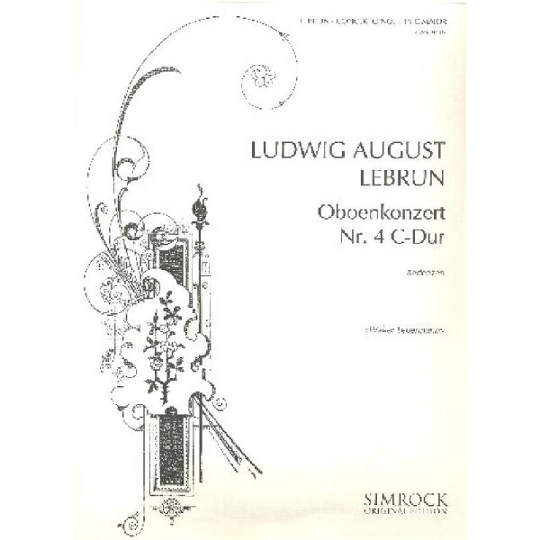 Concerto C-Dur Nr.4 für Oboe