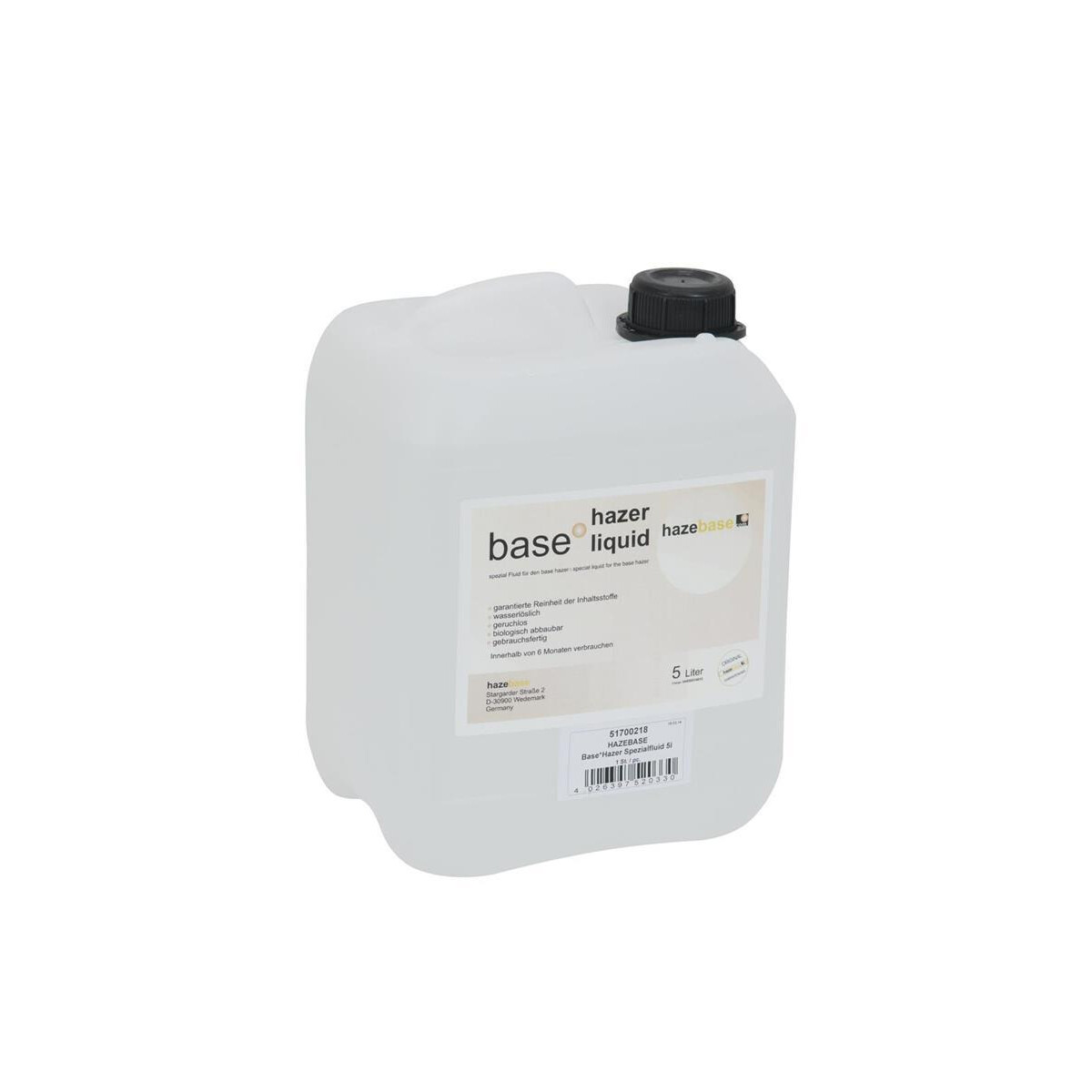 Hazebase Base*Hazer Spezialfluid 5l Kanister