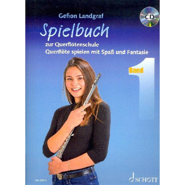 Querflöte lernen mit Spaß und Fantasie Band 1 - Spielbuch (+CD)