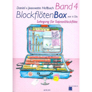 Blockfl&ouml;tenbox Band 4 (+CDs)