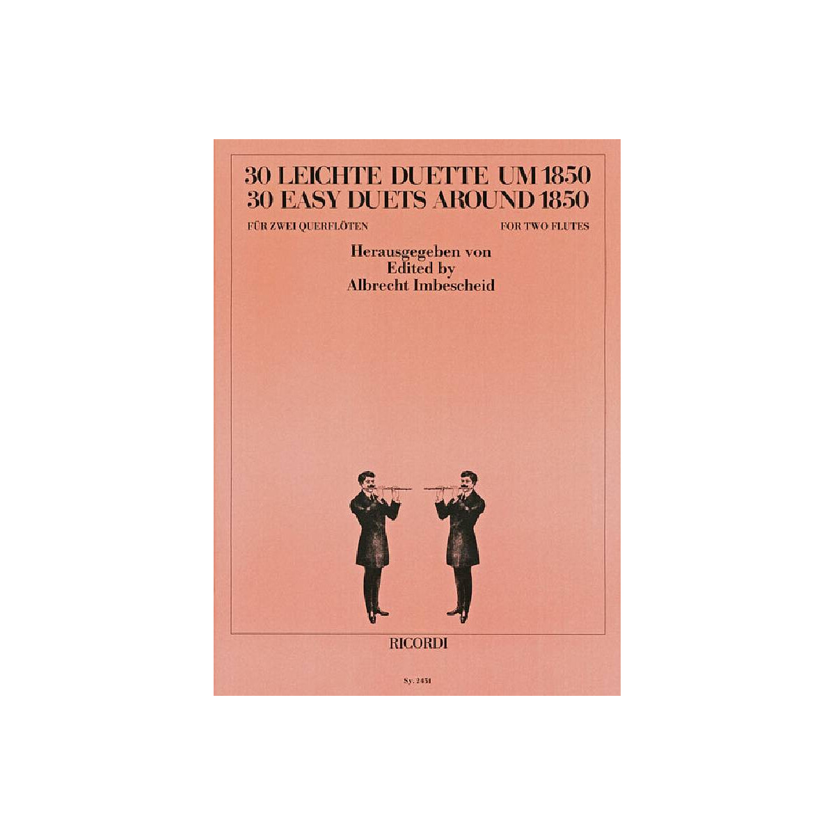 30 leichte Duette um 1850 box