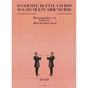 30 leichte Duette um 1850