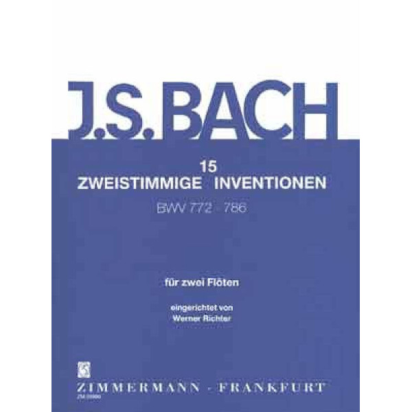 15 zweistimmige Inventionen