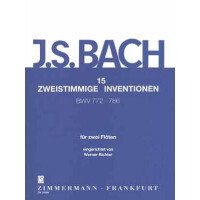 15 zweistimmige Inventionen