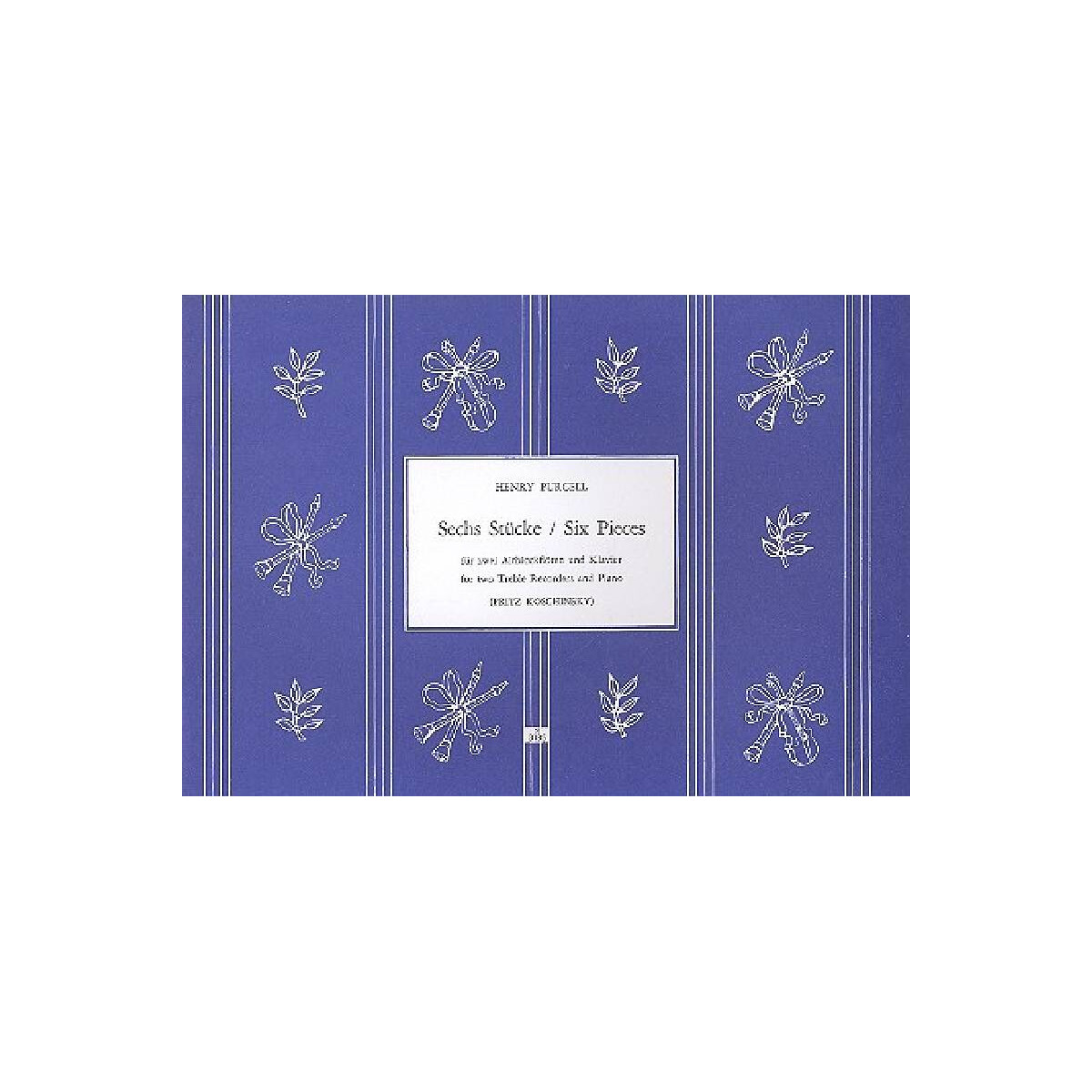 6 Stücke für 2 Altblockfl&ouml box