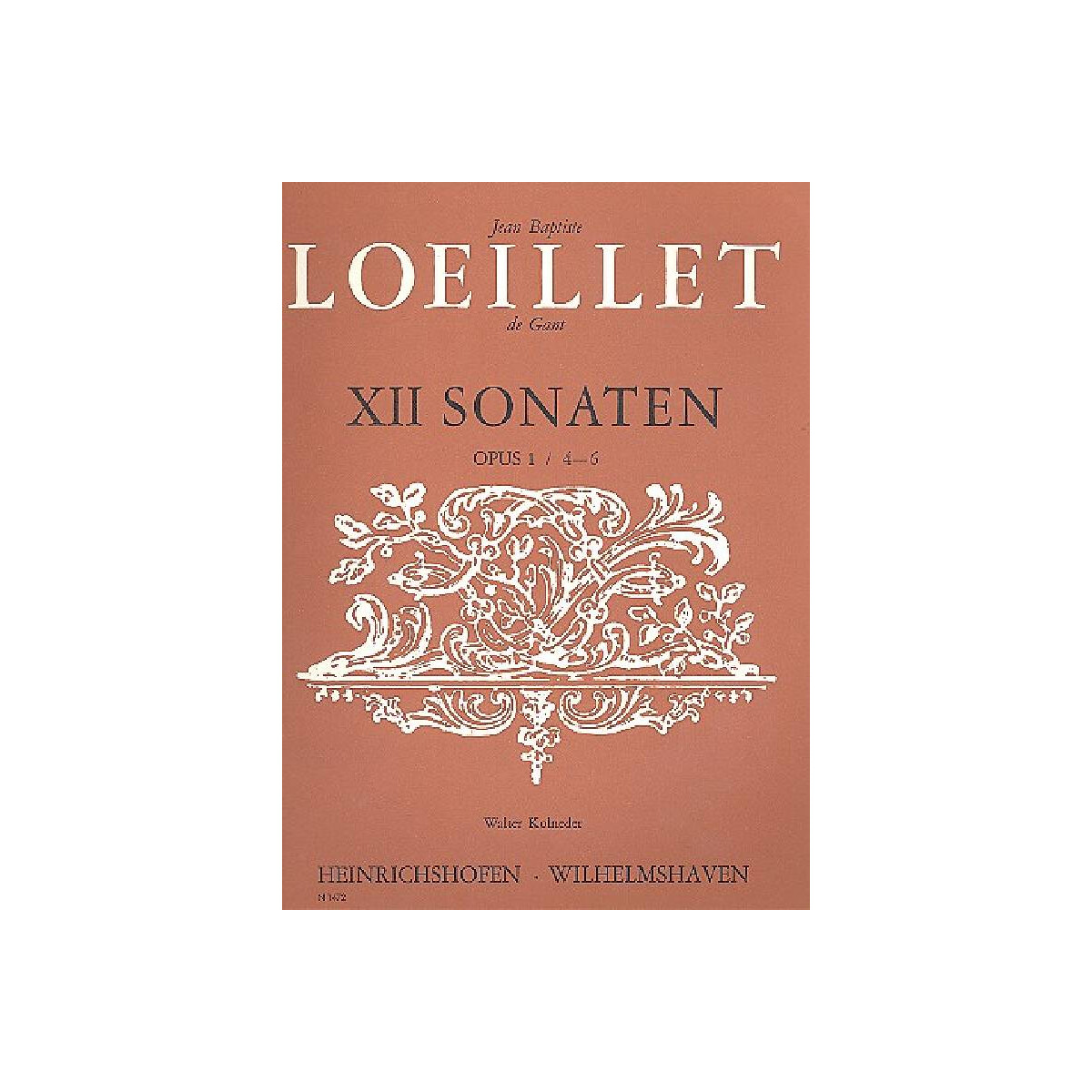 12 Sonaten op.1 Band 2 (Nr.4-6) box