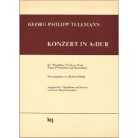 Konzert A-Dur für 2 Flöten und