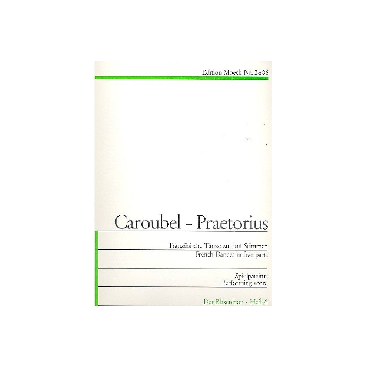 Französische Tänze zu 5 Stimme box