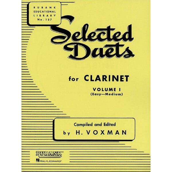 Selected Duets vol.1 for clarinets
