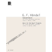 Feuerwerksmusik für Flöte und bc