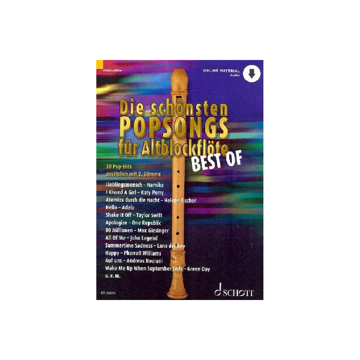 Megastarke Popsongs - Best of (+Online-A box