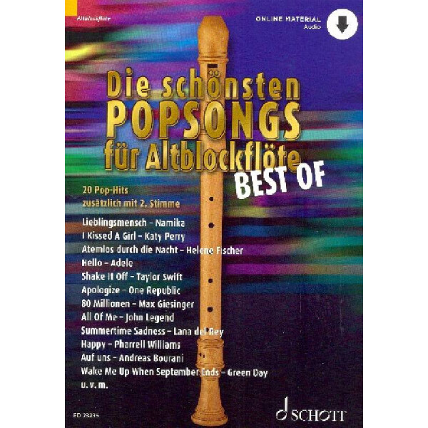 Megastarke Popsongs - Best of (+Online-Audio)