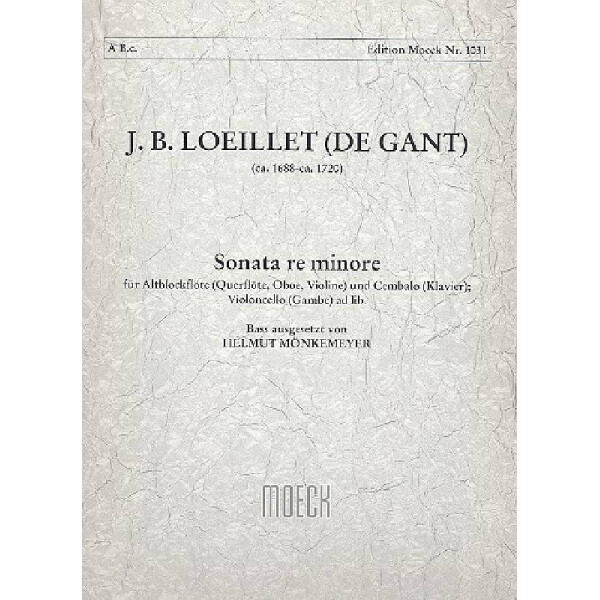 Sonate d-Moll op.1,8 für