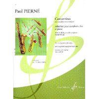 Concertino pour saxophone alto et orchestre