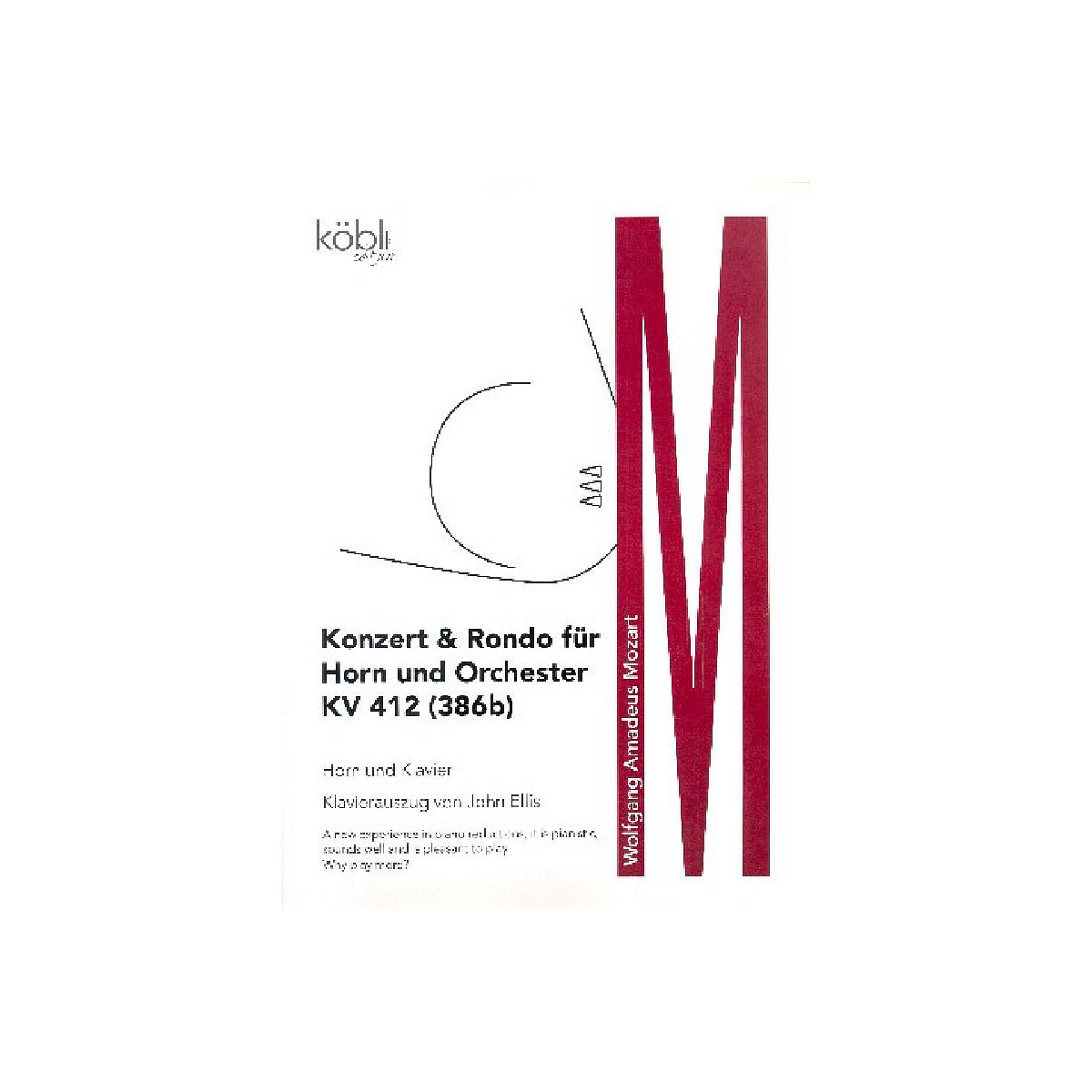 Konzert KV412 (KV386b) für Horn und box