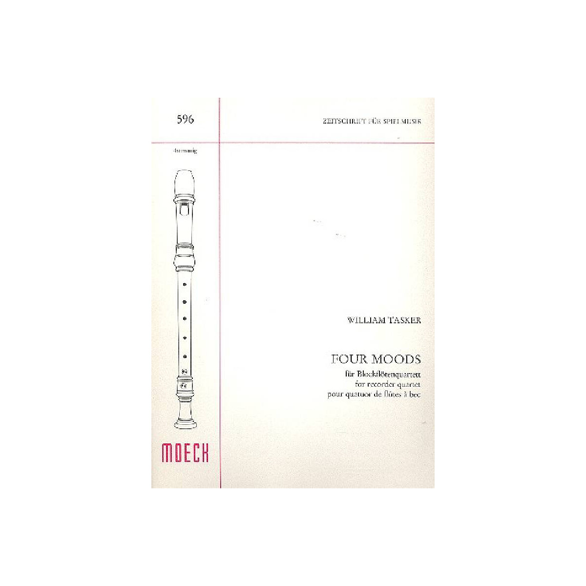 Four Moods für 4 Blockflöten box