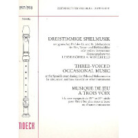 Dreistimmige Spielmusik am