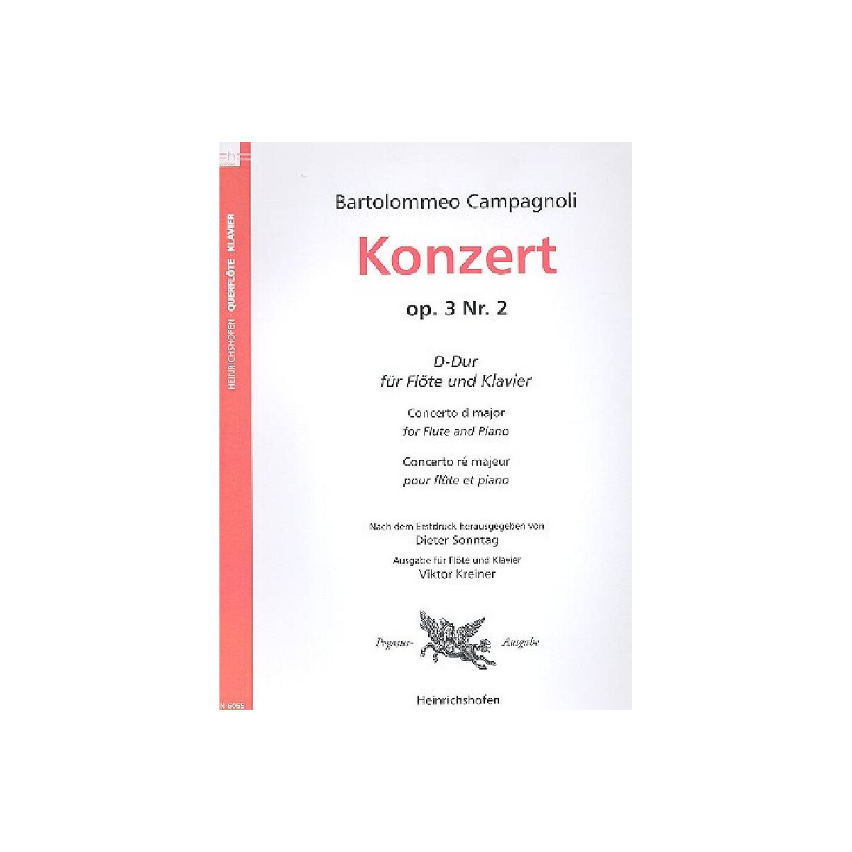 Konzert D-Dur op.3,2 für Flöte box
