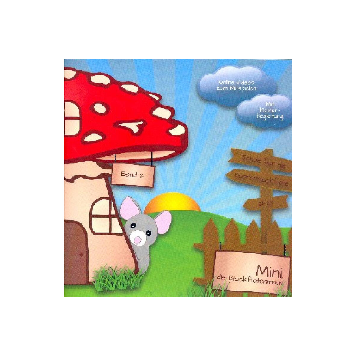 Mini die Blockflötenmaus Band 2 (+O box